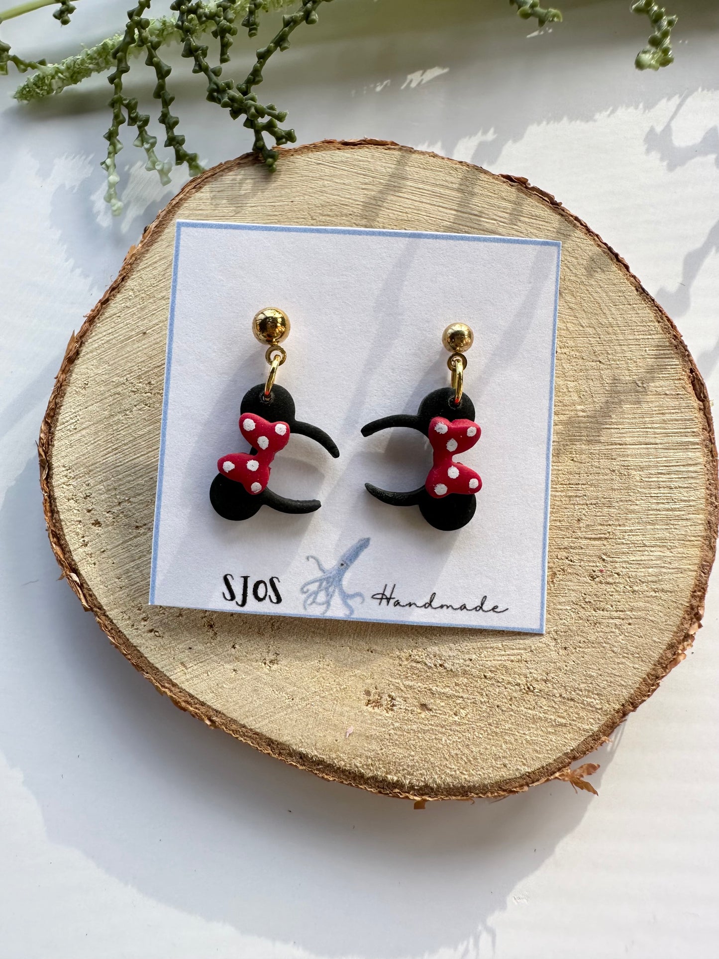 Miss Mouse Headband Dangle