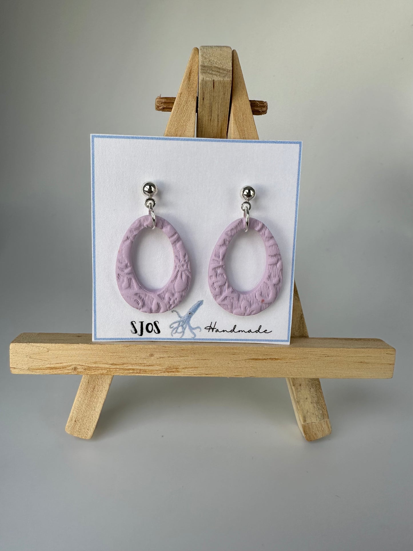 Floral Small Teardrop Dangle