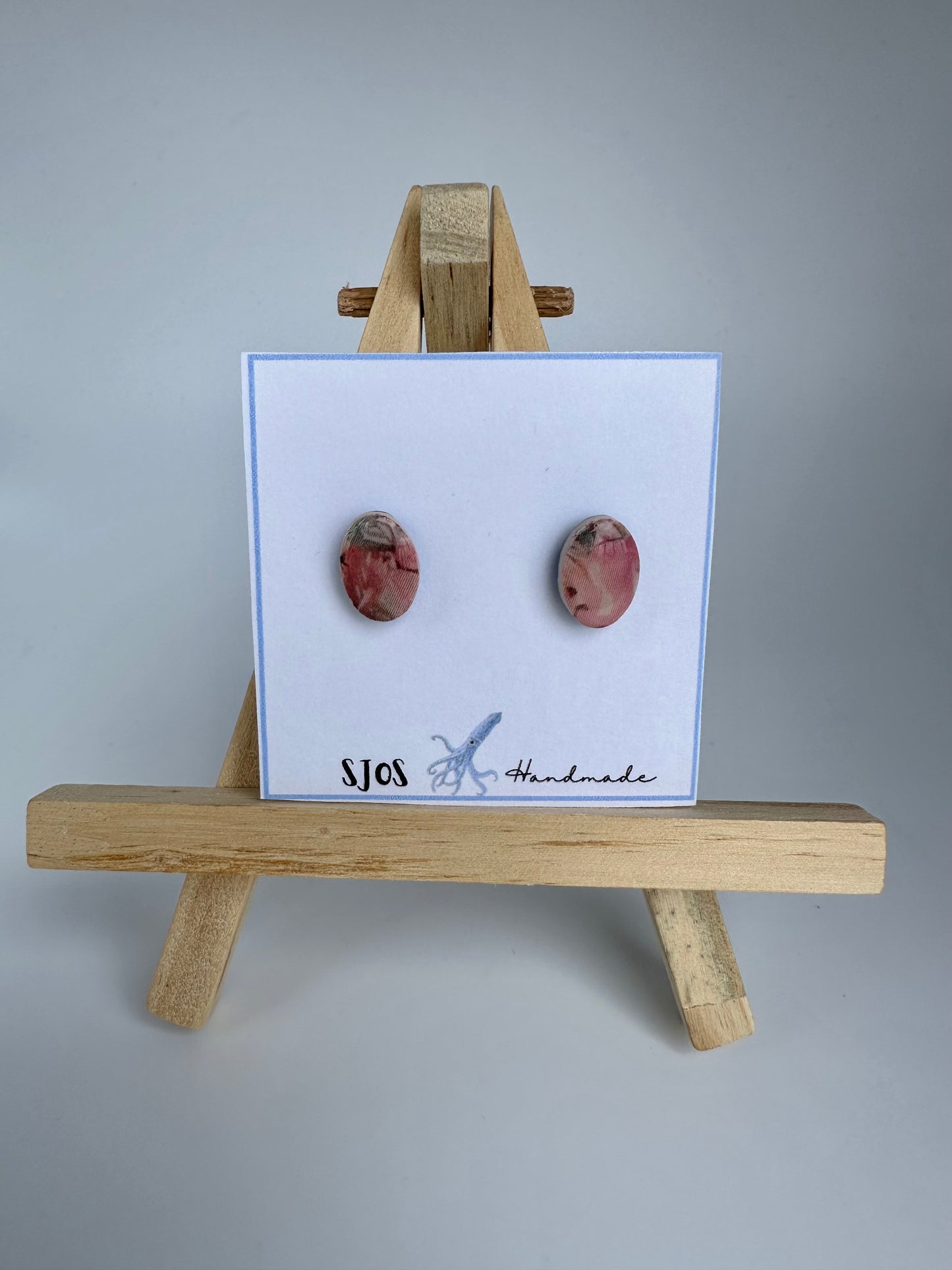 Floral Pattern Studs