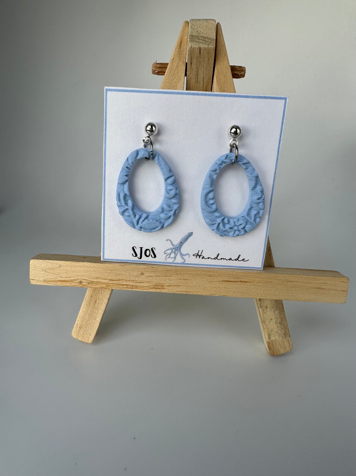 Floral Small Teardrop Dangle