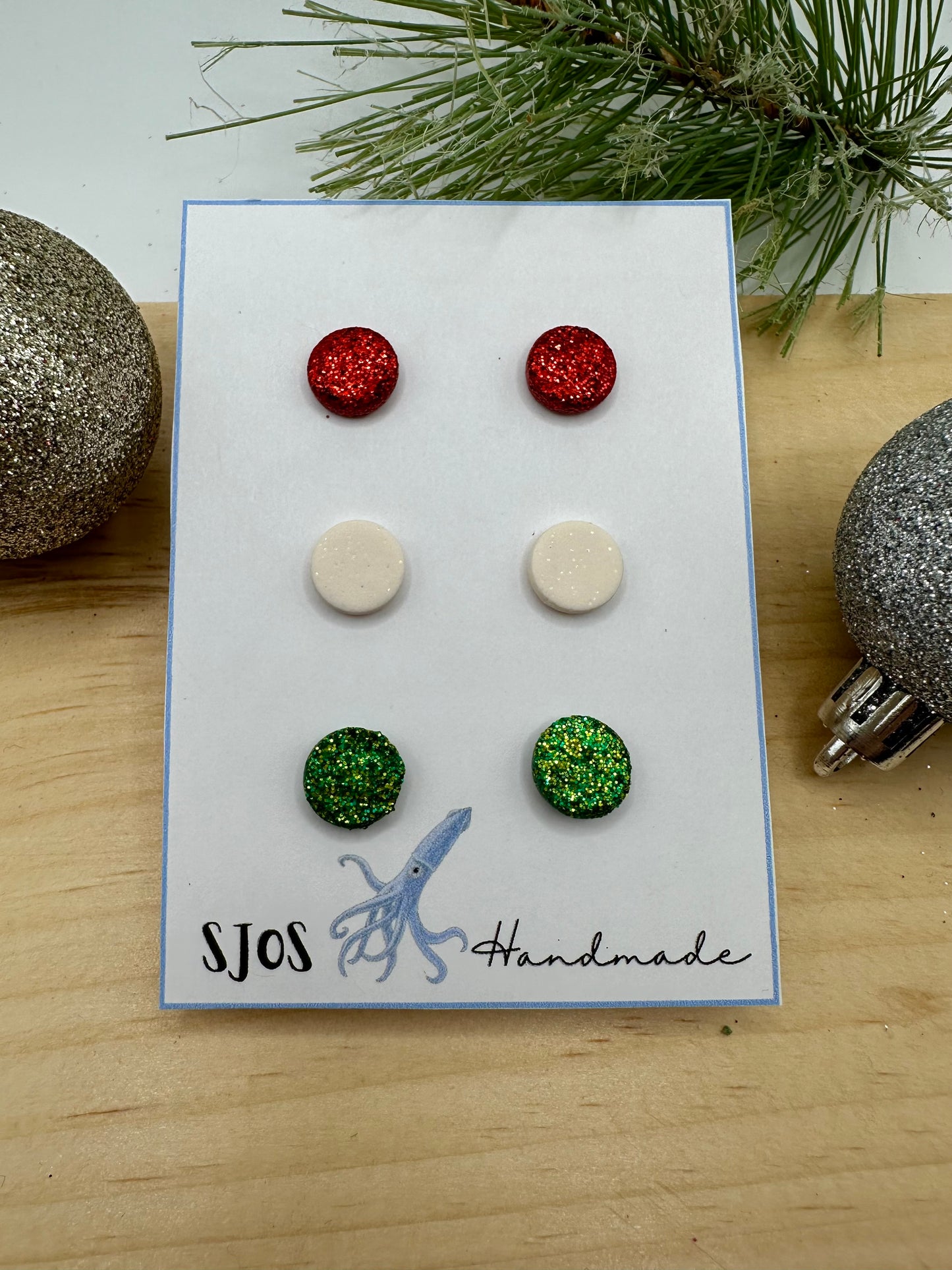 Christmas 3 Pack Stud