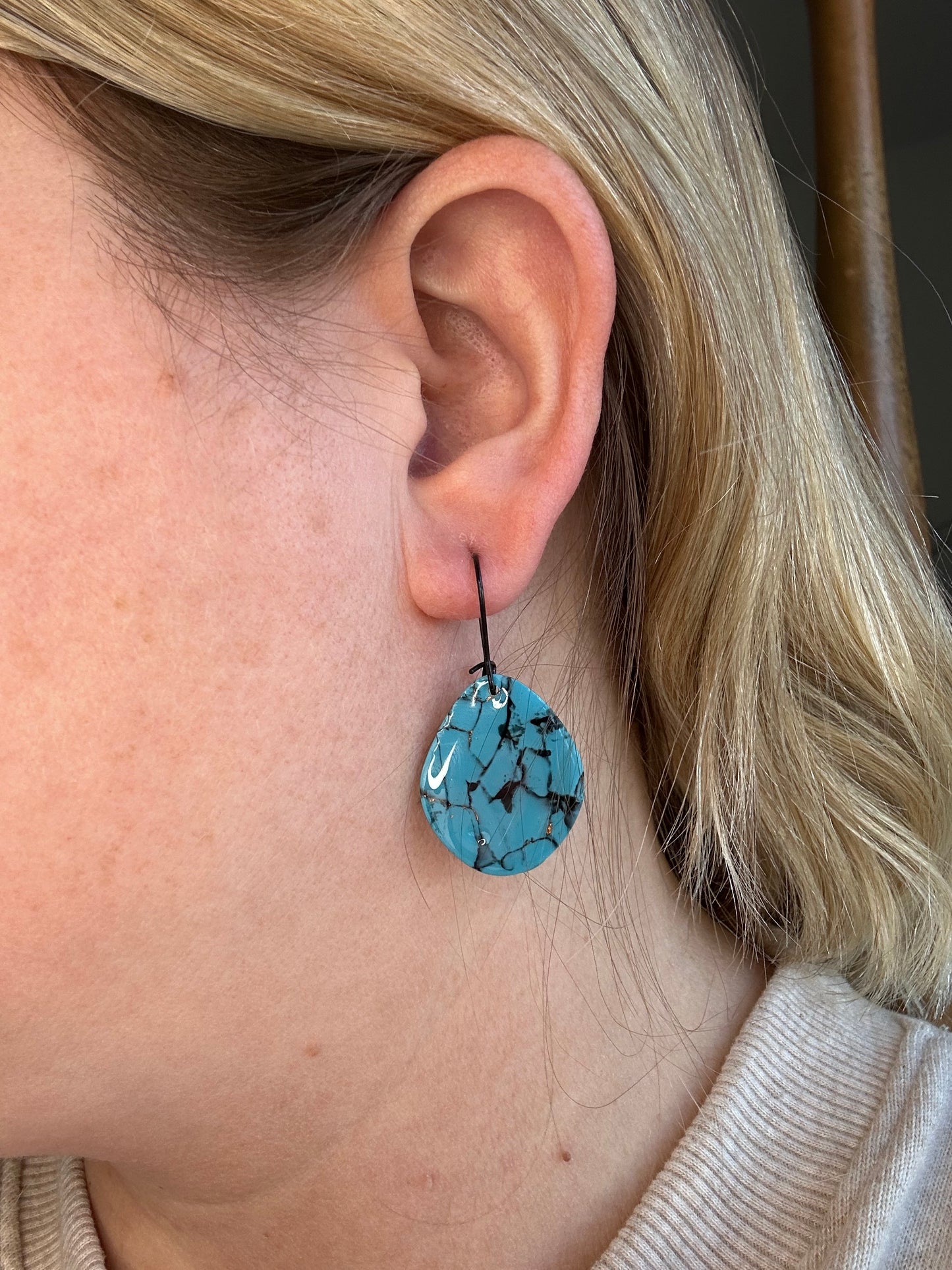 Organic Pebble Dangle