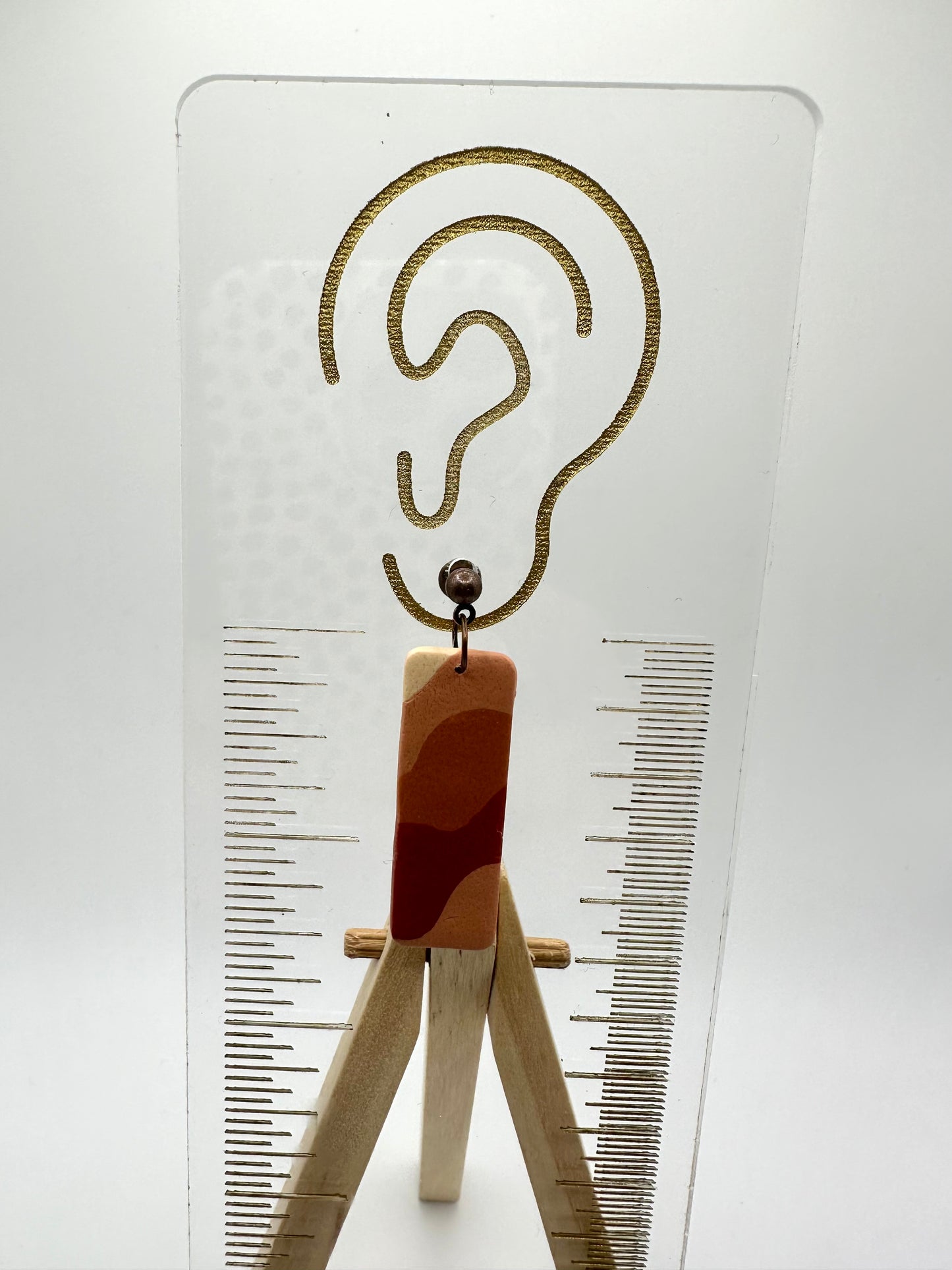 Red Rock Rectangle Dangle