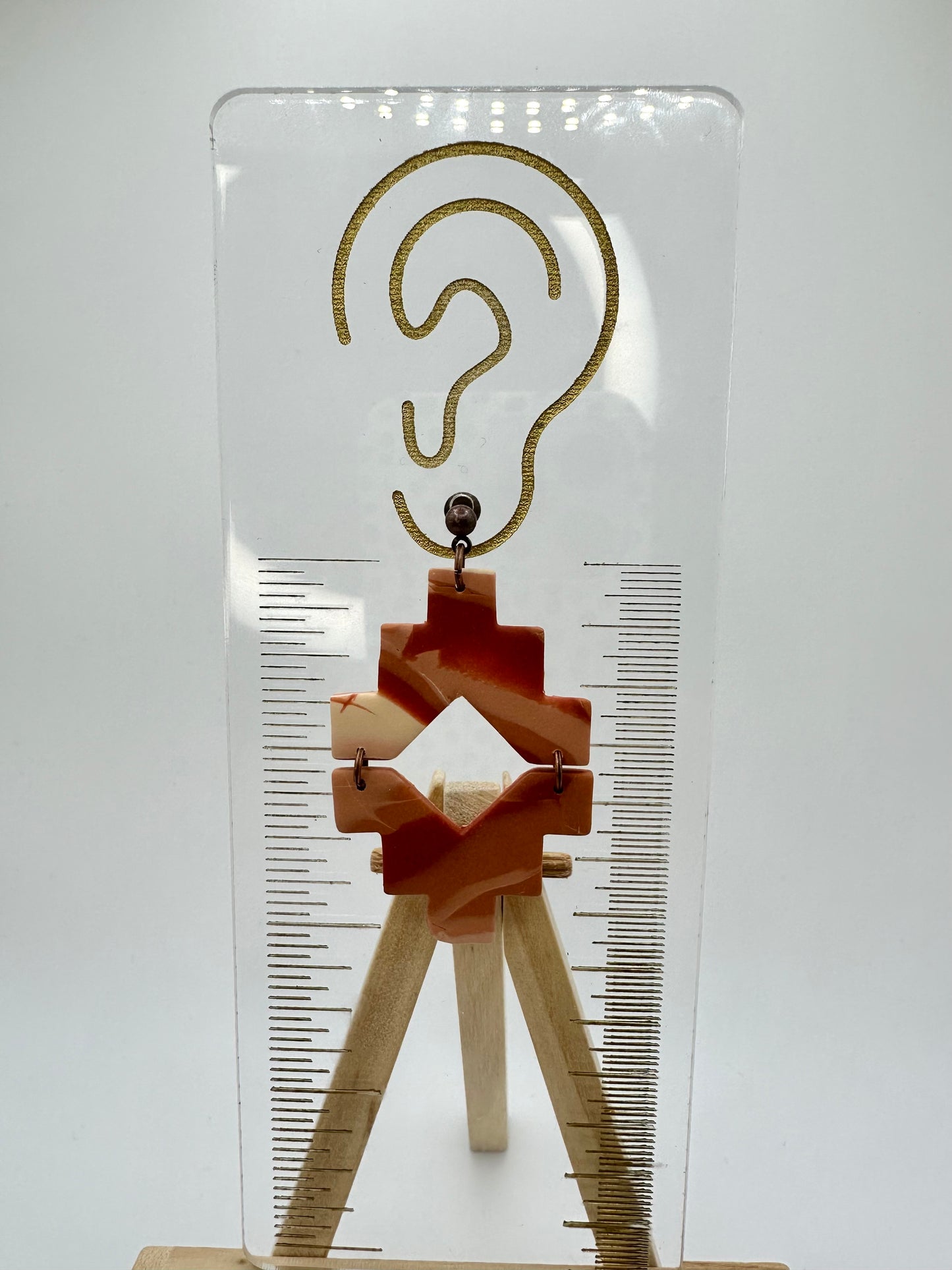 Red Rock Aztec Dangle