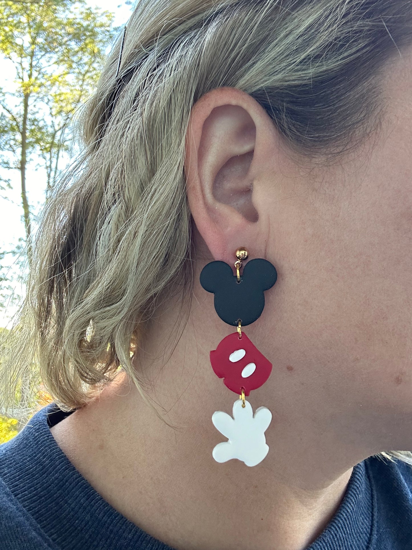 3 Piece Mouse dangle