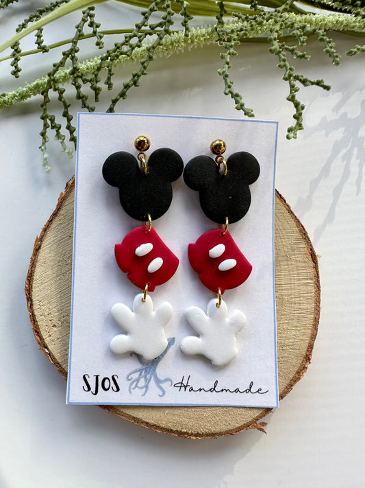 3 Piece Mouse dangle