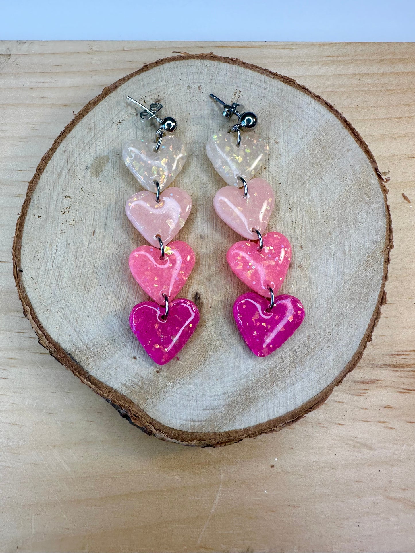 4 Heart Dangle