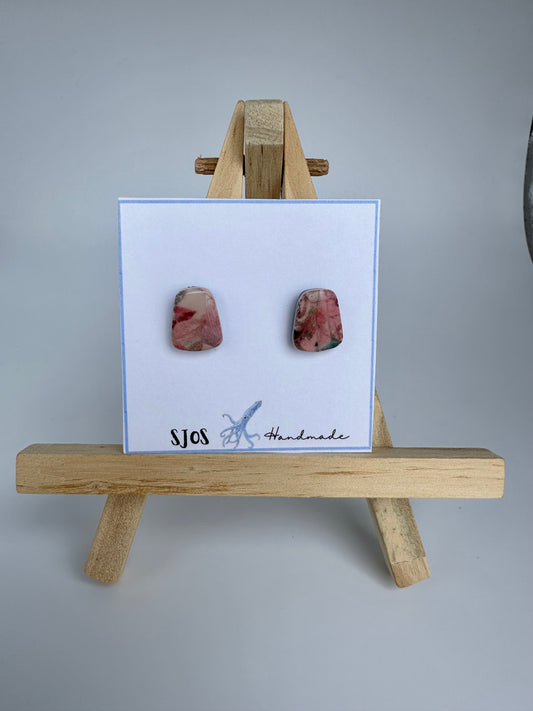 Floral Pattern Studs