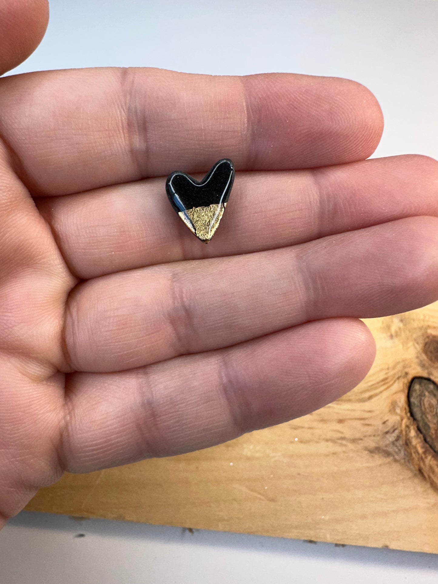 Gold Leaf Hearts
