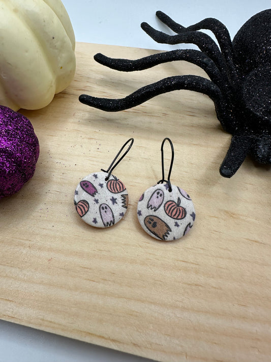 Ghosts/Pumpkins Small Dangle