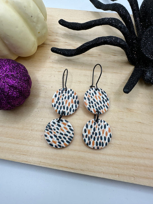 Two Circle Dangle- Halloween