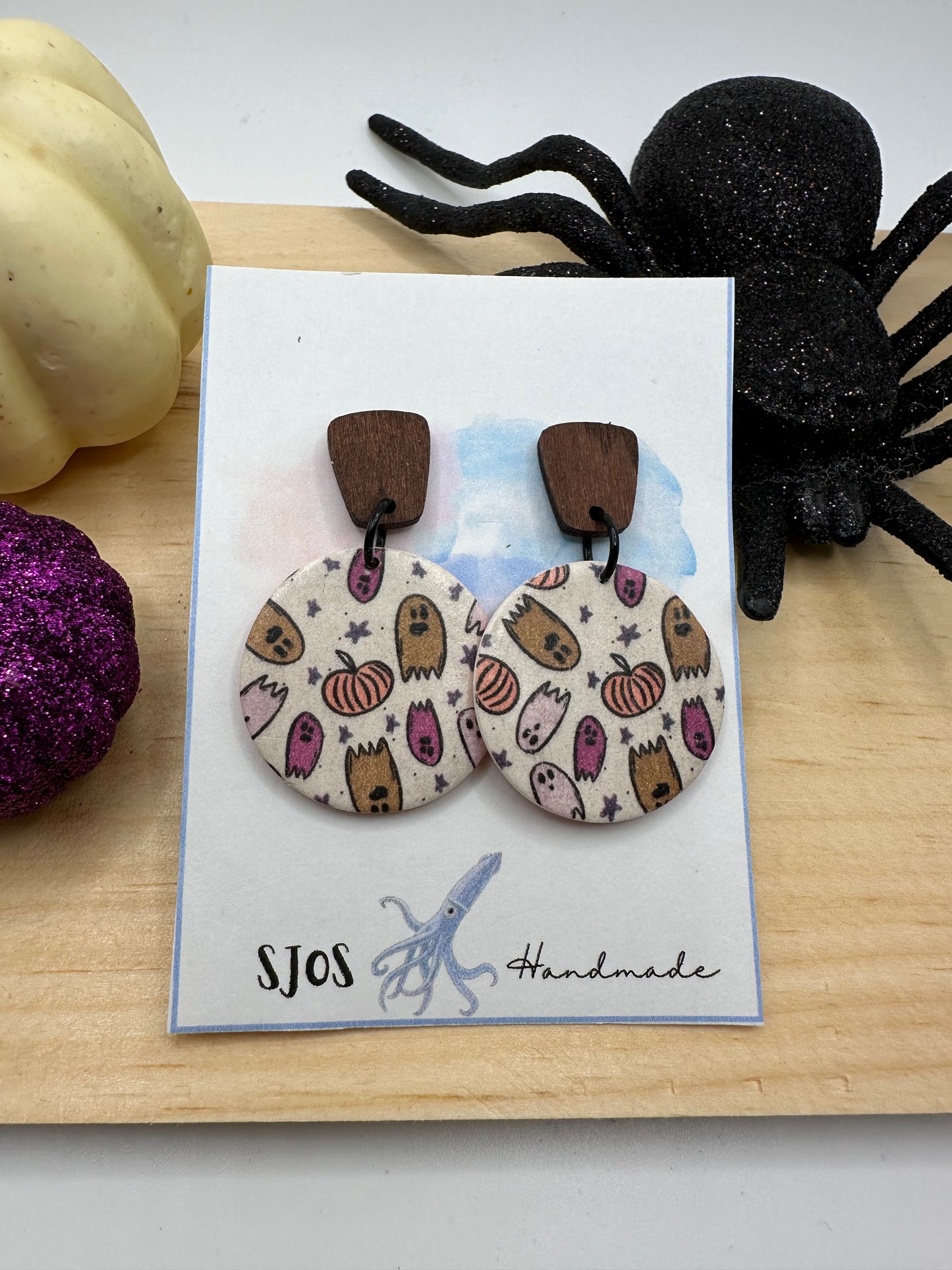 Ghost/Pumpkin Dangle