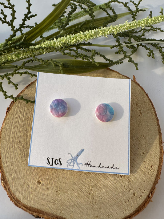 Mermaid Circle Studs