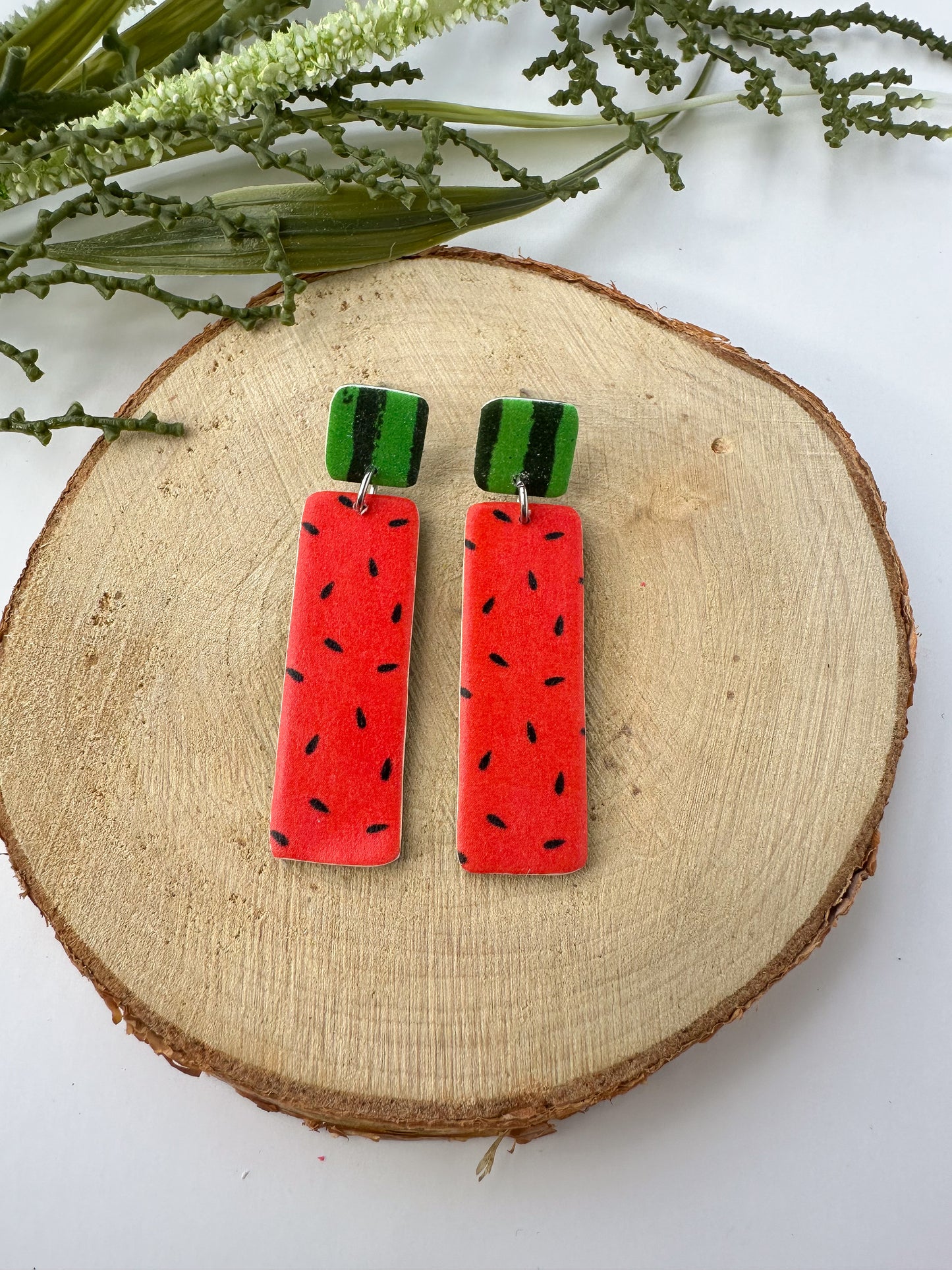 Watermelon Rectangle Dangle