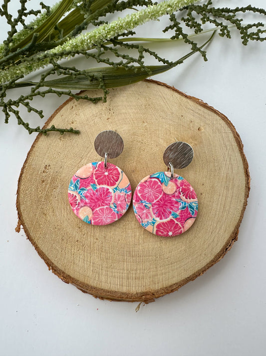 Citrus Circle Dangle