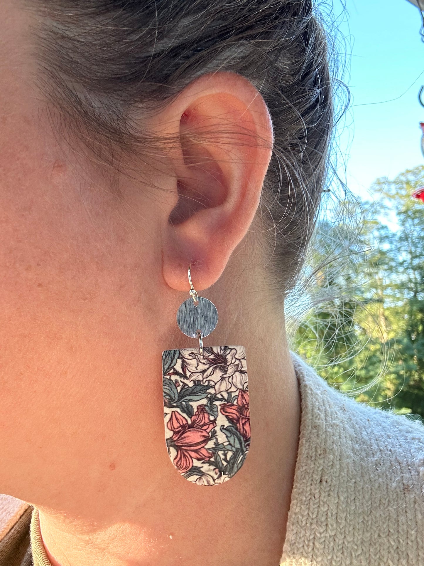 Two piece Arch Dangle